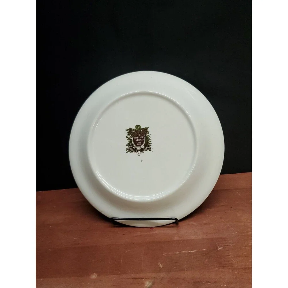 The Botanic Garden 1972 Salad Plate 8.5